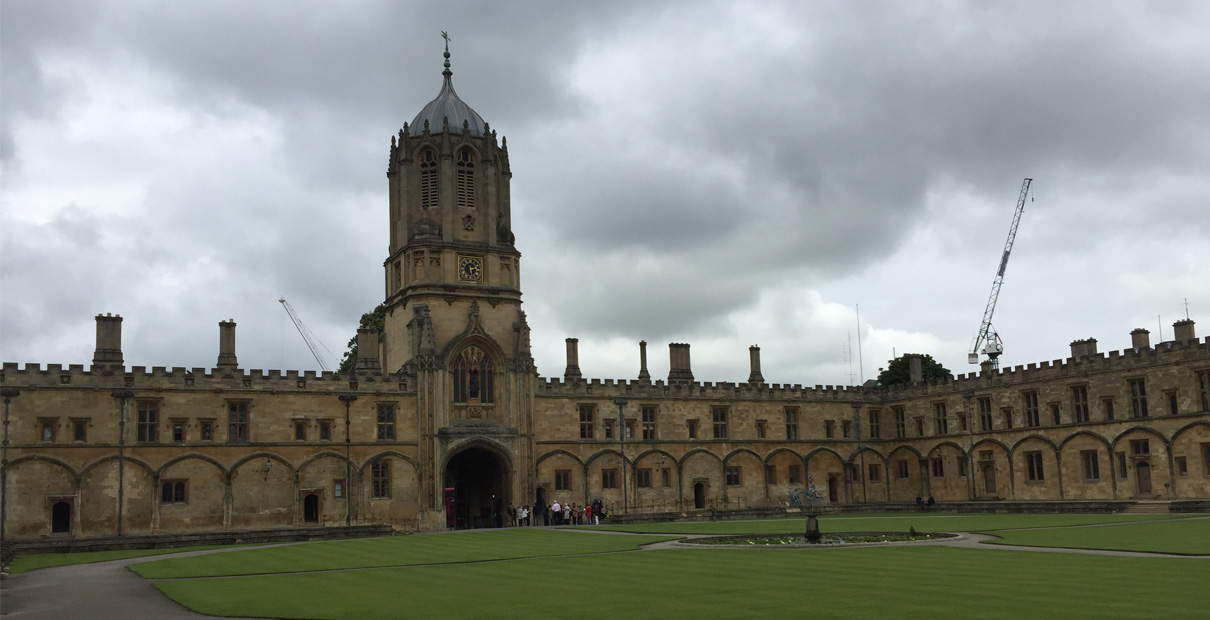 Le premier groupe wesleyen à s’appeler méthodiste s’est réuni à Christ Church à Oxford, où Charles Wesley était étudiant et son frère John un étudiant récent. Photo de Joe Iovino, United Methodist Communications.