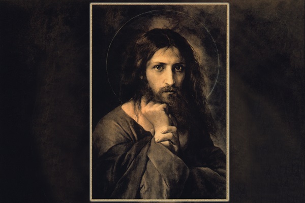 A religious icon of the Savior - from start441, via Pixabay. Used on Ask the UMC 2018.