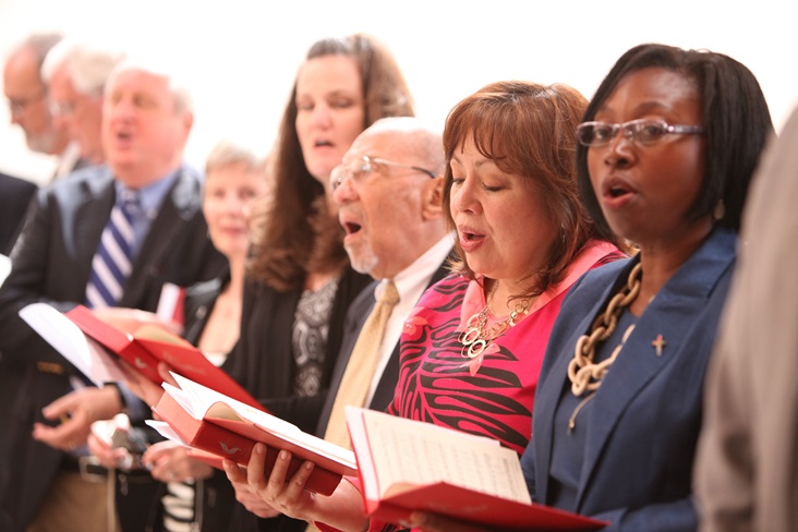 The United Methodist Church is a global denomination of more than 12 million members around the world. Photo by Kathleen Barry, United Methodist Communications. The United Methodist Church is a global denomination of more than 12 million members around the world. Photo by Kathleen Barry, United Methodist Communications.