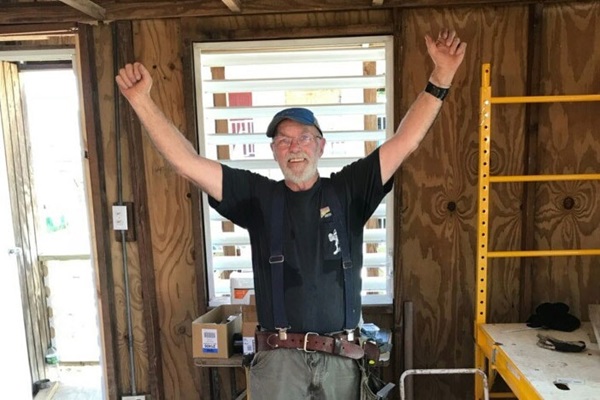 Jackson Rogers uses his carpentry skills during mission trips. Photo courtesy of New Paltz United Methodist Church. Jackson Rogers uses his carpentry skills during mission trips. Photo courtesy of New Paltz United Methodist Church.