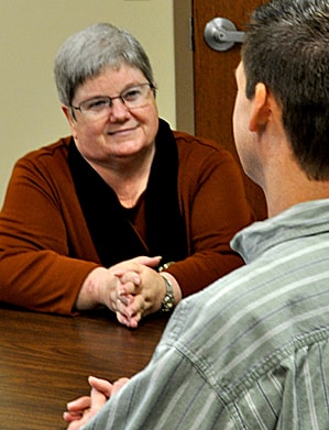 The Rev. Bev Hall is a pastor in Ohio. She recalls once performing a funeral for a mother and child who died during childbirth, and the husband and father asked her, “Why would God do this to my family?” Photo courtesy of the Rev. Bev Hall.