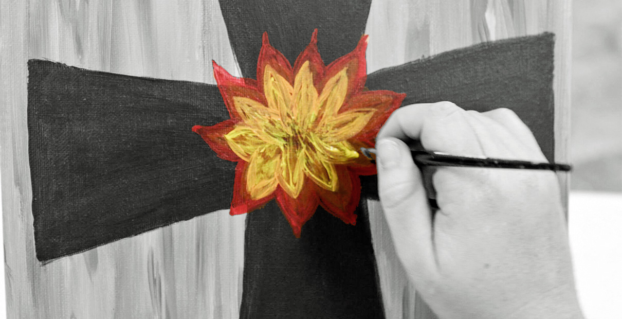 Como gente de la resurrección, sabemos que Dios puede producir renovación diariamente y en los momentos más oscuros de la vida. Foto por Chris M. Moore (licencia CC0) vía freely.com, editado por Comunicaciones Metodistas Unidas.