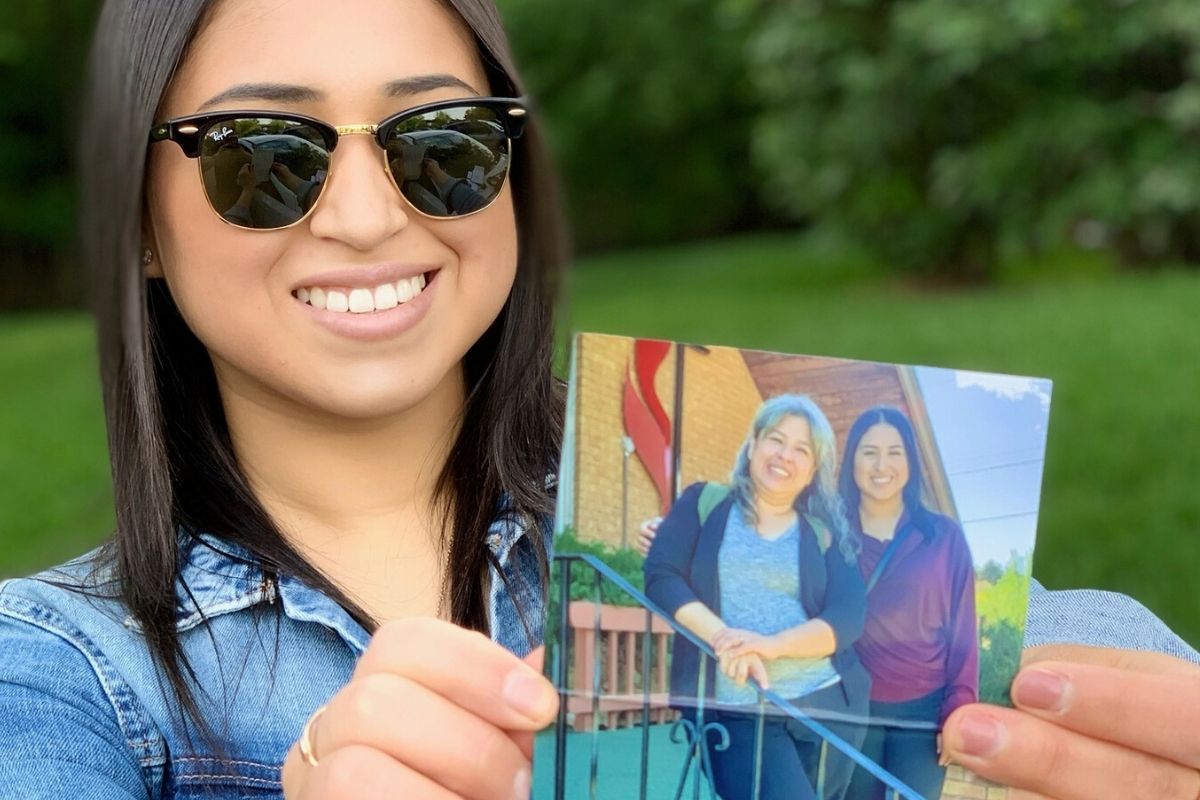 Aileen Jimenez, and early #IGiveUMC participant, donated to Primera Iglesia Metodista in Nashville, Tenn. to honor my mom and her love for God and the church. (Photo courtesy of Aileen Jimenez.)