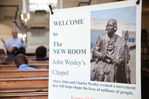 La New Room est « où John et Charles Wesley ont créé un mouvement qui contribue encore à façonner la vie de millions de personnes ». Photo de Kathleen Barry, United Methodist Communications.