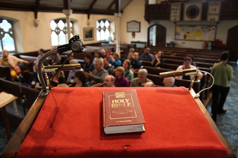 View from the pulpit. Photo by Kathleen Barry, United Methodist Communications. View from the pulpit. Photo by Kathleen Barry, United Methodist Communications.