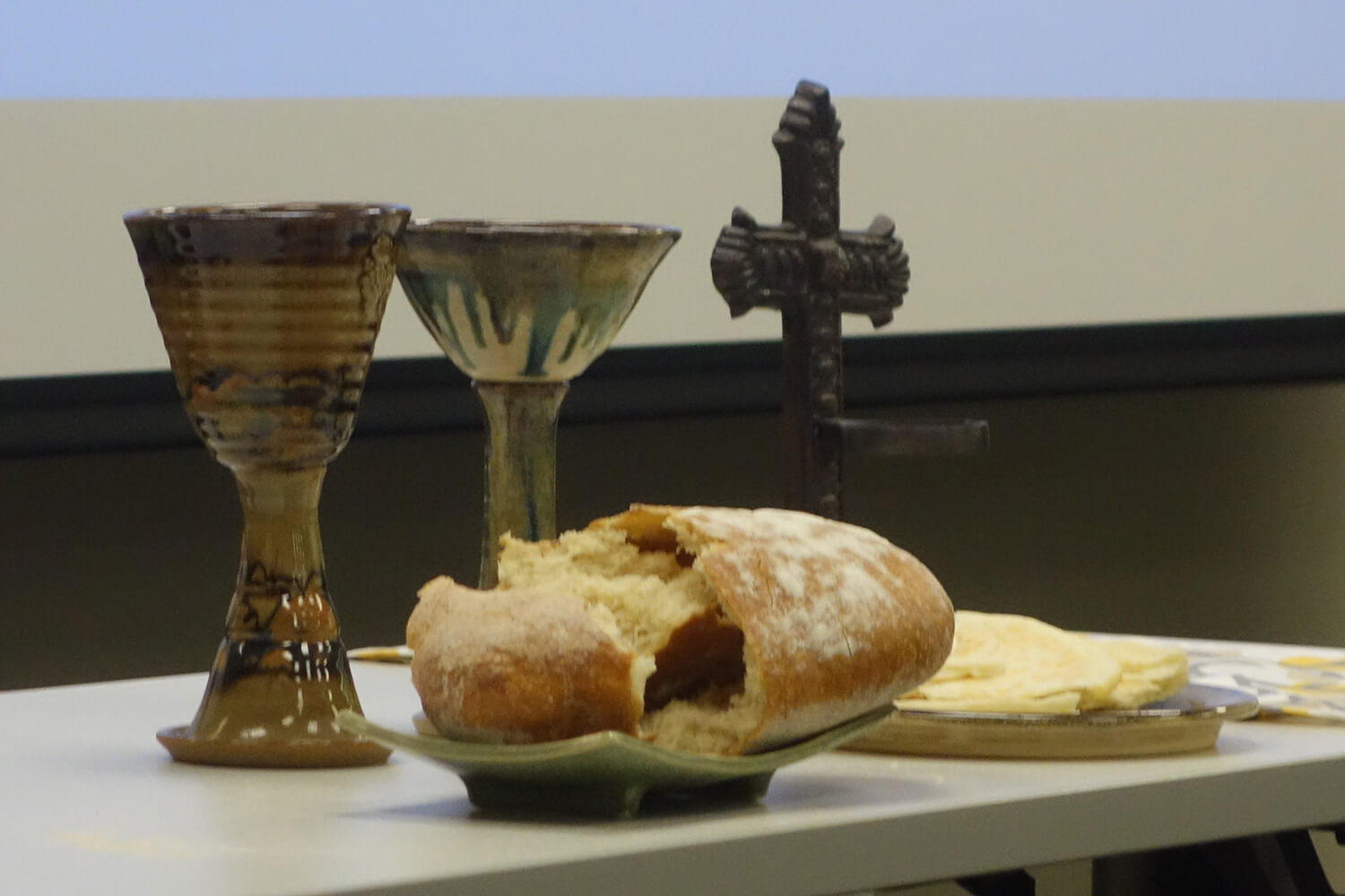 Communion is not an individual, private sacrament, rather it is celebrated by the whole gathered congregation. Photo by Diane Degnan, United Methodist Communications