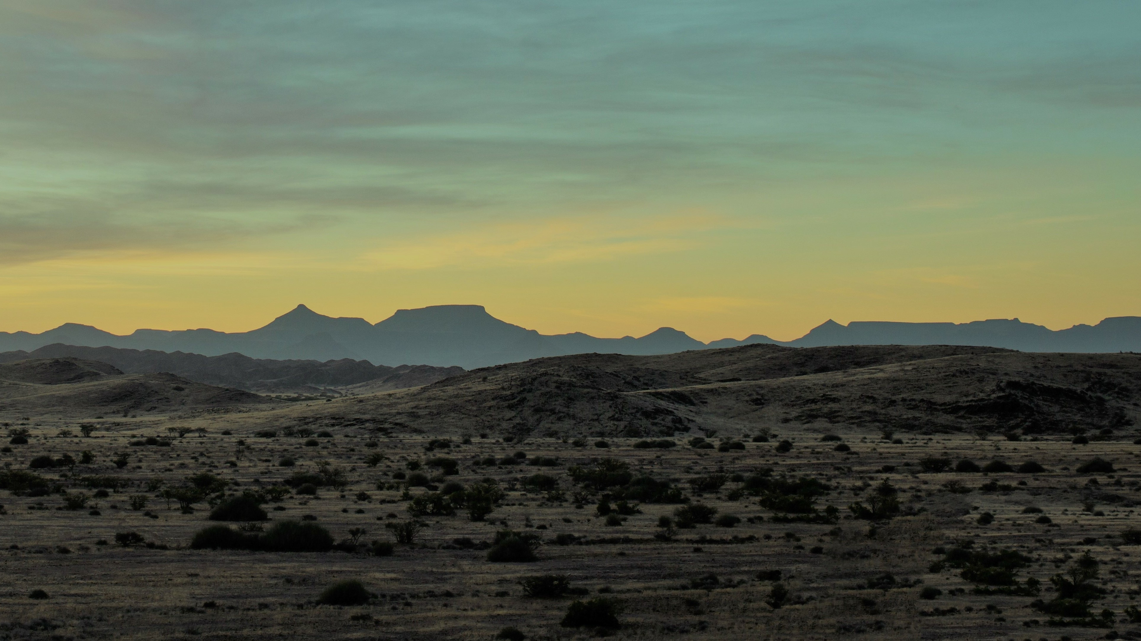El desierto es una metáfora para un lugar de transición