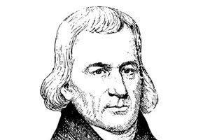 Sketch of Francis Asbury.