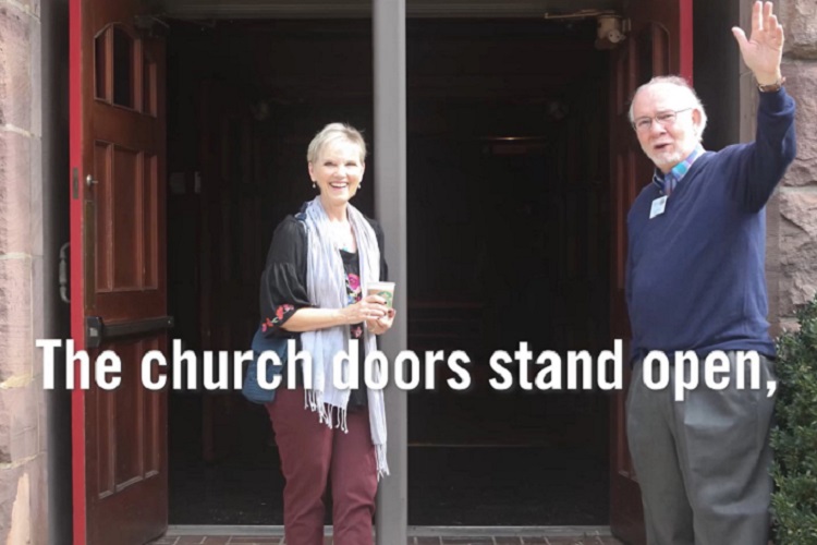 The church doors stand open. See you there.