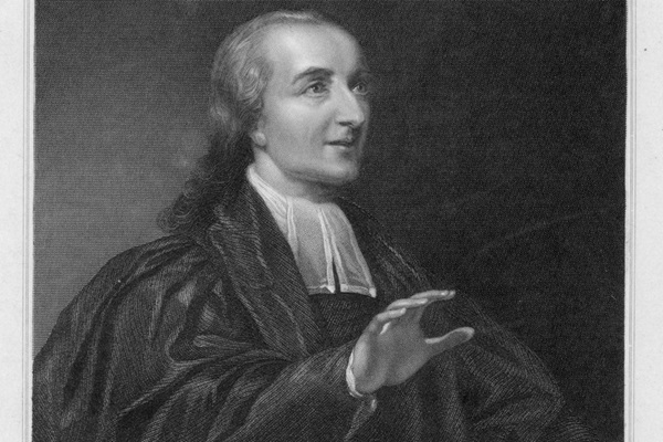 Peinture du Révérend John Fletcher, gracieuseté de la Commission générale des archives et de l’histoire.