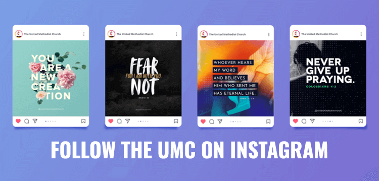 Follow The UMC on Instagram