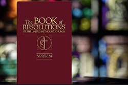 The 2020/2024 Book of Resolutions. Composited by Lilla Marigza, United Methodist Communications.