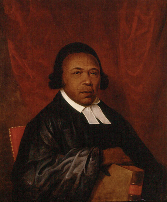 1810 portrait of Absalom Jones by Raphaelle Peale from the Delaware Art Museum. This image is in the public domain.