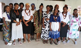Trainees benefit from the knowledge they gain through the Cutting, Sewing and Cooking Project in Bela-Vista, Mozambique.