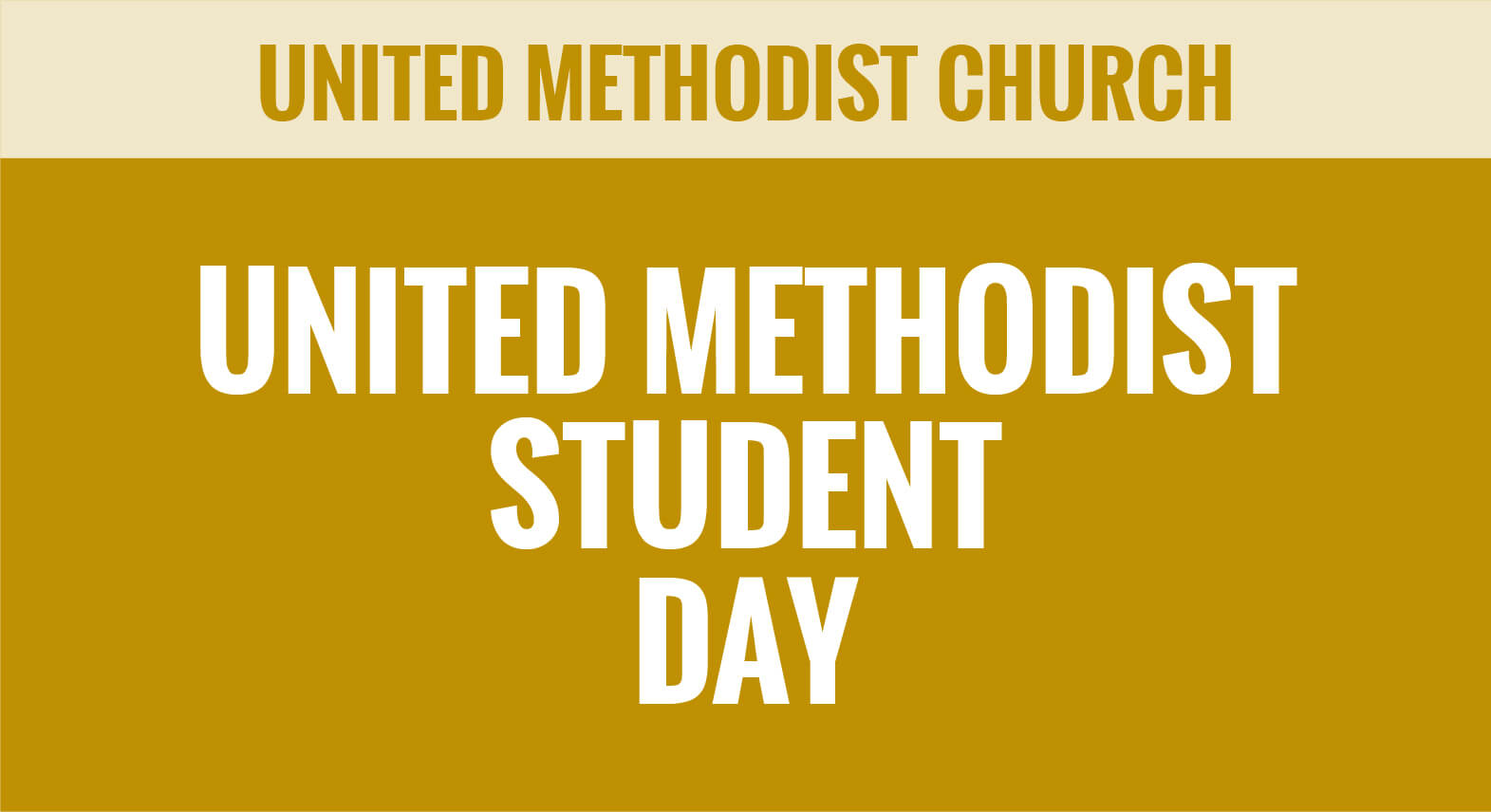 Student Day Special Sunday - UMC