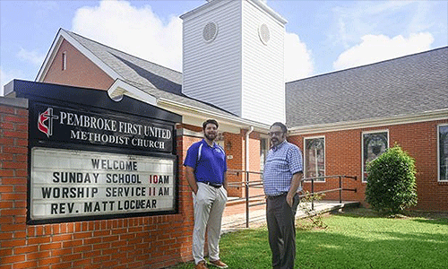 Courtesy photo: Andrew Ingram (left) and Matthew Locklear (right)